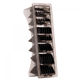 WAHL 8 PACK BLACK CUTTING GUIDES IN CADDY